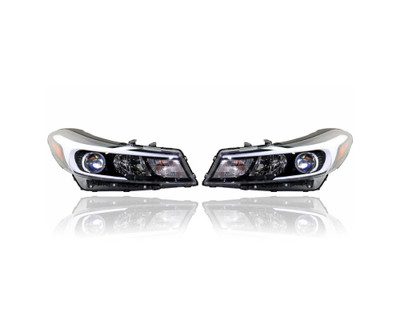 Headlight - Compatible/Replacement for '17-18 Kia Forte/5/LX (Korea Built) - Halogen Without LED Daytime Running Light - Pair, Left Driver + Right Passenger Set - 92102A7700, 92101A7700 - CAPA Headlight - Compatible/Replacement for '17-18 Kia Forte/5/LX (Korea Built) - Halogen Without LED Daytime Running Light - Pair, Left Driver + Right Passenger Set - 92102A7700, 92101A7700 - CAPA