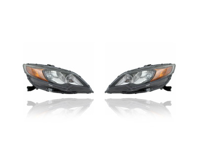 Headlight Assembly For HO2503163; HO2502163 14-15 Honda Civic-Coupe - Pair Left and Right, NSF Headlight Assembly For HO2503163; HO2502163 14-15 Honda Civic-Coupe - Pair Left and Right, NSF