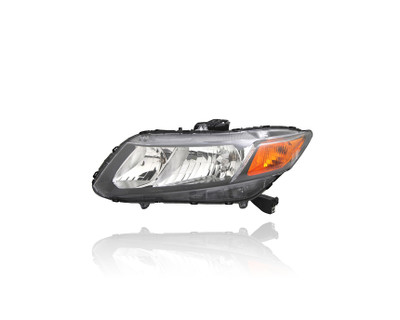 Headlight Assembly For 33150TR0A01 12-12 Honda Civic Coupe/Sedan - Left Hand Driver, NSF Certified Headlight Assembly For 33150TR0A01 12-12 Honda Civic Coupe/Sedan - Left Hand Driver, NSF Certified