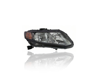 Headlight Assembly For 33100TR0A51 13-15 Honda Civic Sedan Hybrid, '13 Civic Coupe - Right Hand Side, NSF Headlight Assembly For 33100TR0A51 13-15 Honda Civic Sedan Hybrid, '13 Civic Coupe - Right Hand Side, NSF