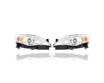 Headlight - Compatible/Replacement for '12-14 Subaru Impreza WRX - Halogen - Pair, Left Driver + Right Passenger Set - 84001FG381, 84001FG391 Headlight - Compatible/Replacement for '12-14 Subaru Impreza WRX - Halogen - Pair, Left Driver + Right Passenger Set - 84001FG381, 84001FG391