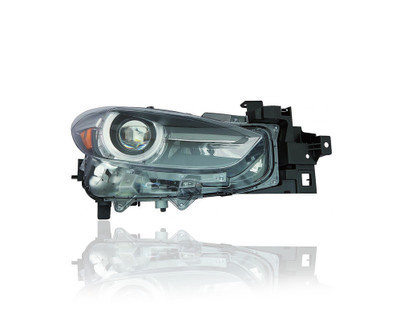 Headlight - Compatible/Replacement for '17-18 Mazda Mazda3 Sedan/Hatchback Grand Touring - Bi-LED With Auto Level Control, Without Adaptive Light System - Right Hand - Passenger - BBNT51031 - CAPA