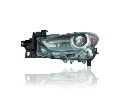 Headlight - Compatible/Replacement for '17-18 Mazda Mazda3 Sedan/Hatchback Grand Touring - Bi-LED With Auto Level Control, Without Adaptive Light System - Left Hand - Driver - BBNT51041 - CAPA