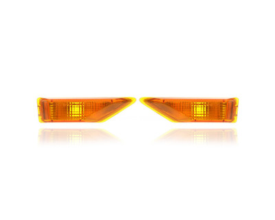 Side Marker Light - Compatible/Replacement for '06-08 Honda Pilot - Front, On Fender - Pair, Left Driver + Right Passenger Set - 34301S9VA01, 34351S9VA01 Side Marker Light - Compatible/Replacement for '06-08 Honda Pilot - Front, On Fender - Pair, Left Driver + Right Passenger Set - 34301S9VA01, 34351S9VA01