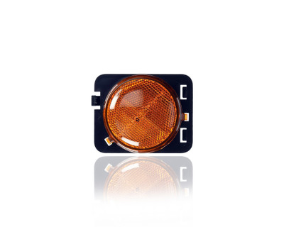 Side Marker Light - Compatible/Replacement for '07-18 Jeep Wrangler - Right Hand - Passenger - 55078144AA - CAPA