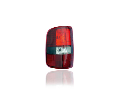 Tail Light - Compatible/Replacement for '06-08 Ford F-150 Lariat/Harley Davidson Styleside - Smoked Dark Red Interior - Left Hand - Driver - 6L3Z13405AA