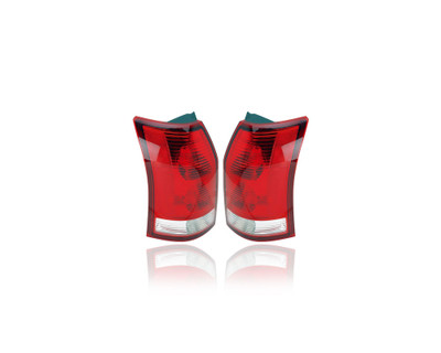 Tail Light - Compatible/Replacement for '02-07 Saturn Vue, 07-07 Hybrid - Pair, Left Driver + Right Passenger Set - 19206833, 19206828 Tail Light - Compatible/Replacement for '02-07 Saturn Vue, 07-07 Hybrid - Pair, Left Driver + Right Passenger Set - 19206833, 19206828