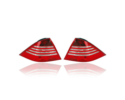 Tail Light - Compatible/Replacement for '03-06 Mercedes-Benz 220 S-Class - Pair, Left Driver + Right Passenger Set - 2208200864, 2208200764 Tail Light - Compatible/Replacement for '03-06 Mercedes-Benz 220 S-Class - Pair, Left Driver + Right Passenger Set - 2208200864, 2208200764