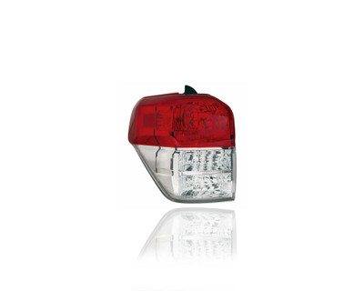 Tail Light - Compatible/Replacement for '10-13 Toyota 4Runner SR5/Limited - Chrome, Lower Interior Bezel - Left Hand - Driver - 8156135360 - CAPA
