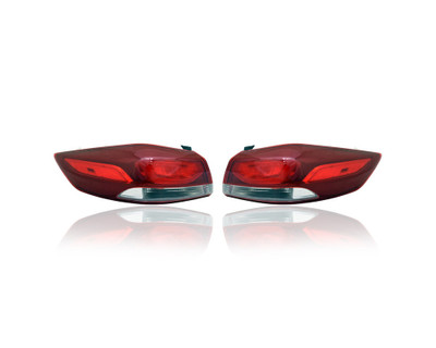 Tail Light - Compatible/Replacement for '17-18 Hyundai Elantra Sedan SE/SEL/Value/Eco (Korea Built) - Outer On Body, Halogen - Pair, Left Driver + Right Passenger Set - 92402F2020, 92401F2020 Tail Light - Compatible/Replacement for '17-18 Hyundai Elantra Sedan SE/SEL/Value/Eco (Korea Built) - Outer On Body, Halogen - Pair, Left Driver + Right Passenger Set - 92402F2020, 92401F2020