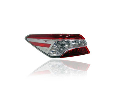 Tail Light - Compatible/Replacement for '18-20 Toyota Camry/Hybrid XLE (North American Built) - Outer On Body Quarter Panel, LED - Left Hand - Driver - 8156006730