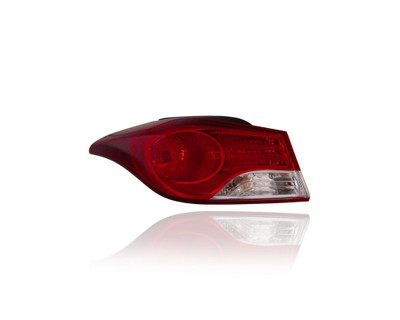 Tail Light - Compatible/Replacement for '11-13 Hyundai Elantra Sedan, 13-13 Coupe (USA Built) - Outer On Body, Halogen - Right Hand - Passenger - 924023Y000 - CAPA Tail Light - Compatible/Replacement for '11-13 Hyundai Elantra Sedan, 13-13 Coupe (USA Built) - Outer On Body, Halogen - Right Hand - Passenger - 924023Y000 - CAPA