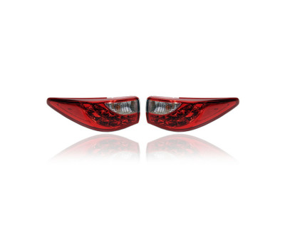 Tail Light - Compatible/Replacement for '14-15 Infiniti QX60/Hybrid, 13-13 JX35 - Outer - Pair, Left Driver + Right Passenger Set - 265503JA0A, 265553JA0A Tail Light - Compatible/Replacement for '14-15 Infiniti QX60/Hybrid, 13-13 JX35 - Outer - Pair, Left Driver + Right Passenger Set - 265503JA0A, 265553JA0A