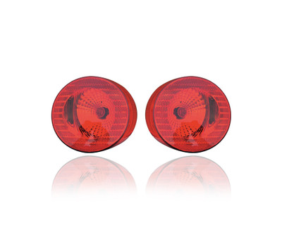 Tail Light - Compatible/Replacement for '05-08 Chevrolet Cobalt Coupe - Pair, Left Driver + Right Passenger Set - 22751398, 22751397 - CAPA Tail Light - Compatible/Replacement for '05-08 Chevrolet Cobalt Coupe - Pair, Left Driver + Right Passenger Set - 22751398, 22751397 - CAPA