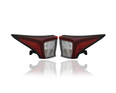 Tail Light - Compatible/Replacement for '19-22 Toyota Prius - LED, Outer Upper On Quarter Panel - Pair, Left Driver + Right Passenger Set - 8155147461, 8156147461 Tail Light - Compatible/Replacement for '19-22 Toyota Prius - LED, Outer Upper On Quarter Panel - Pair, Left Driver + Right Passenger Set - 8155147461, 8156147461