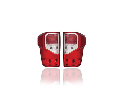 Tail Light - Compatible/Replacement for '16-23 Nissan Titan Cab Regular/XD Regular/Extended, 17-21 Crew - Halogen - Pair, Left Driver + Right Passenger Set - 26550EZ23A, 26555EZ23A Tail Light - Compatible/Replacement for '16-23 Nissan Titan Cab Regular/XD Regular/Extended, 17-21 Crew - Halogen - Pair, Left Driver + Right Passenger Set - 26550EZ23A, 26555EZ23A