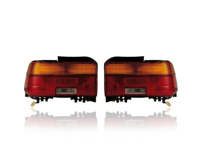 Tail Light - Compatible/Replacement for '93-95 Toyota Corolla Sedan - Pair, Left Driver + Right Passenger Set - 815501A830, 815601A790 Tail Light - Compatible/Replacement for '93-95 Toyota Corolla Sedan - Pair, Left Driver + Right Passenger Set - 815501A830, 815601A790