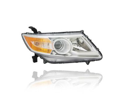 Headlight Assembly For 11-13 Honda Odyssey - Halogen - Left Hand / Driver - CAPA - 33150TK8A01 Headlight Assembly For 11-13 Honda Odyssey - Halogen - Left Hand / Driver - CAPA - 33150TK8A01