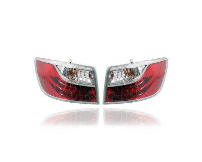 Tail Light - Compatible/Replacement for '10-12 Mazda CX-9 - Outer On Body Quarter Panel - Pair, Left Driver + Right Passenger Set - TE6951150E, TE6951160E Tail Light - Compatible/Replacement for '10-12 Mazda CX-9 - Outer On Body Quarter Panel - Pair, Left Driver + Right Passenger Set - TE6951150E, TE6951160E