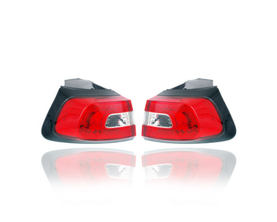 Tail Light - Compatible/Replacement for '14-18 Jeep Cherokee - Outer On Body - Pair, Left Driver + Right Passenger Set - 68102906AF, 68102907AF - CAPA Tail Light - Compatible/Replacement for '14-18 Jeep Cherokee - Outer On Body - Pair, Left Driver + Right Passenger Set - 68102906AF, 68102907AF - CAPA