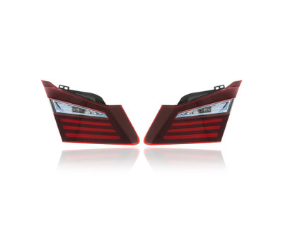 Tail Light - Compatible/Replacement for '17-17 Honda Accord Hybrid - Inner On Trunk Lid - Pair, Left Driver + Right Passenger Set - 34150T2AA31, 34155T2AA31 - CAPA Tail Light - Compatible/Replacement for '17-17 Honda Accord Hybrid - Inner On Trunk Lid - Pair, Left Driver + Right Passenger Set - 34150T2AA31, 34155T2AA31 - CAPA
