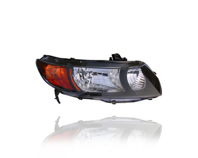 Headlight Assembly For 06-08 Honda Civic-Coupe-DX/LX/EX (Exclude SI 2.0L) - Right Hand / Passenger - 33101SVAA02 Headlight Assembly For 06-08 Honda Civic-Coupe-DX/LX/EX (Exclude SI 2.0L) - Right Hand / Passenger - 33101SVAA02