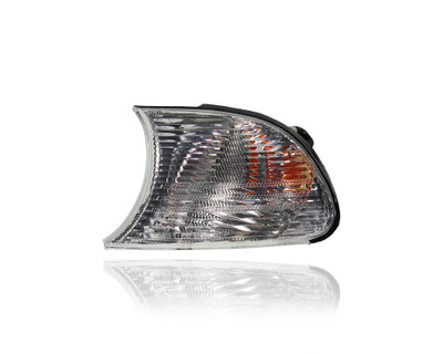 Turn Signal Light - Compatible/Replacement for '02-06 BMW M3, 02-03 3-Series - Halogen White Lens - Left Hand - Driver - 63137165857 Turn Signal Light - Compatible/Replacement for '02-06 BMW M3, 02-03 3-Series - Halogen White Lens - Left Hand - Driver - 63137165857