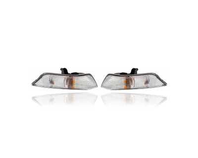 Turn Signal Light - Compatible/Replacement for '15-17 Ford Mustang Coupe/Convertible, 16-17 Shelby GT3500 - Front, On Bumper - Pair, Left Driver + Right Passenger Set - FR3Z13200A, FR3Z13201A - CAPA Turn Signal Light - Compatible/Replacement for '15-17 Ford Mustang Coupe/Convertible, 16-17 Shelby GT3500 - Front, On Bumper - Pair, Left Driver + Right Passenger Set - FR3Z13200A, FR3Z13201A - CAPA