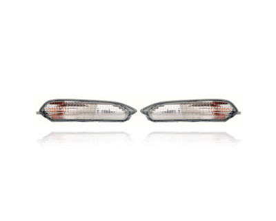 Turn Signal Light - Compatible/Replacement for '16-18 Honda Pilot LX - On Bumper With Park Lamp - Pair, Left Driver + Right Passenger Set - 33300TG7A01, 33350TG7A01 Turn Signal Light - Compatible/Replacement for '16-18 Honda Pilot LX - On Bumper With Park Lamp - Pair, Left Driver + Right Passenger Set - 33300TG7A01, 33350TG7A01