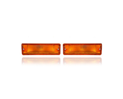 Turn Signal Light - Compatible/Replacement for '86-92 Nissan Hardbody/D21 - Sealbeam - Pair, Left Driver + Right Passenger Set - B612001G00, B612501G00 Turn Signal Light - Compatible/Replacement for '86-92 Nissan Hardbody/D21 - Sealbeam - Pair, Left Driver + Right Passenger Set - B612001G00, B612501G00