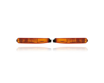 Turn Signal Light - Compatible/Replacement for '92-93 Honda Accord - On Bumper Cover - Pair, Left Driver + Right Passenger Set - 33300SM4A04, 33350SM4A04 Turn Signal Light - Compatible/Replacement for '92-93 Honda Accord - On Bumper Cover - Pair, Left Driver + Right Passenger Set - 33300SM4A04, 33350SM4A04