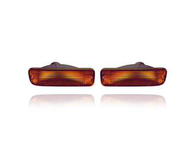 Turn Signal Light - Compatible/Replacement for '98-00 Toyota Tacoma Base/Limited/SR5/2WD, 95-97 Tacoma 4WD - Rectangle - Pair, Left Driver + Right Passenger Set - 8151035110, 8152035110 - CAPA Turn Signal Light - Compatible/Replacement for '98-00 Toyota Tacoma Base/Limited/SR5/2WD, 95-97 Tacoma 4WD - Rectangle - Pair, Left Driver + Right Passenger Set - 8151035110, 8152035110 - CAPA