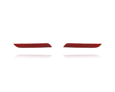 Bumper Reflector For 63147301188, 63147382233 12-17 BMW 3-Series Sedan, 13-15 Hybrid, 14-17 4-Series Convertible, 14-16 Coupe Without M-Sport - Rear Bumper (Pair, Left Driver + Right Passenger Set) Bumper Reflector For 63147301188, 63147382233 12-17 BMW 3-Series Sedan, 13-15 Hybrid, 14-17 4-Series Convertible, 14-16 Coupe Without M-Sport - Rear Bumper (Pair, Left Driver + Right Passenger Set)