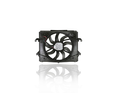 Dual Radiator and Condenser Fan Assembly - Compatible/Replacement for '19-22 Ram Pickup 1500 6/8Cy 3.6/5.7L - With Brushless Motor - 9 Blade - 68275634AD