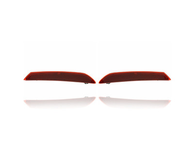 Bumper Reflector - Compatible/Replacement for '17-21 BMW 530/540/550i Sedan, 18-21 Hybrid With M-Package - Rear - Pair, Left Driver + Right Passenger Set - 63147851578, 63147851577 Bumper Reflector - Compatible/Replacement for '17-21 BMW 530/540/550i Sedan, 18-21 Hybrid With M-Package - Rear - Pair, Left Driver + Right Passenger Set - 63147851578, 63147851577