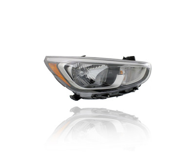 Headlight Assembly For HY2503192 15-17 Hyundai Accent-Sedan, 15-17 Hatchback - Right Hand - Passenger, Standard Type, NSF Headlight Assembly For HY2503192 15-17 Hyundai Accent-Sedan, 15-17 Hatchback - Right Hand - Passenger, Standard Type, NSF