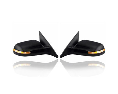 Door Mirror - Compatible/Replacement for '07-12 Nissan Altima/Hybrid Sedan SE/SL/SR 2.5/3.5L - Powered, Heated With Signal, Black - Pair, Left Driver + Right Passenger Set - 96301JA04C, 96302JA04C Door Mirror - Compatible/Replacement for '07-12 Nissan Altima/Hybrid Sedan SE/SL/SR 2.5/3.5L - Powered, Heated With Signal, Black - Pair, Left Driver + Right Passenger Set - 96301JA04C, 96302JA04C