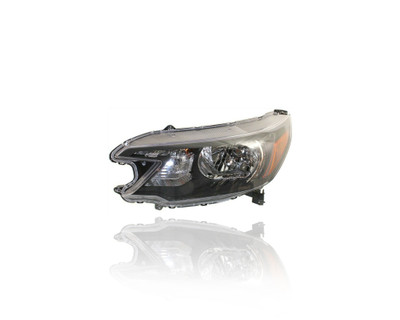 Headlight Assembly For 12-14 Honda CR-V - Left Hand Driver, CAPA-Certified - 33150T0AA01