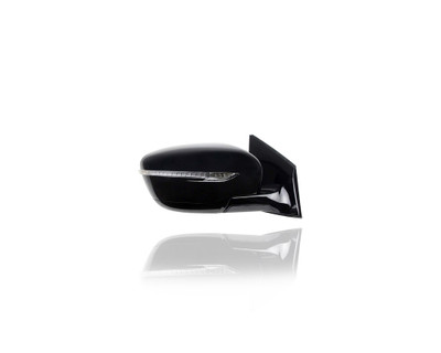 Door Mirror - Compatible/Replacement for '16-16 Nissan Murano S/SV-Only - Powered, Non-Heated With Signal, Without Memory & Camera, Unpainted - Right Hand - Passenger - 963015AA2A