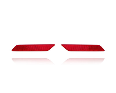 Bumper Reflector For 33505TR0A51, 33555TR0A51 13-15 Honda Civic Sedan/Hybrid - Rear Bumper (Pair, Left Driver + Right Passenger Set) NSF Bumper Reflector For 33505TR0A51, 33555TR0A51 13-15 Honda Civic Sedan/Hybrid - Rear Bumper (Pair, Left Driver + Right Passenger Set) NSF