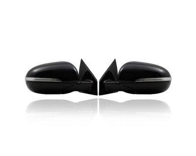 Door Mirror - Compatible/Replacement for '16-18 Kia Sorento SX/Limited - Power-Folding With Memory & Blind Spot, Without Camera, Unpainted - Pair Set - 87620C6010, 87610C6010 Door Mirror - Compatible/Replacement for '16-18 Kia Sorento SX/Limited - Power-Folding With Memory & Blind Spot, Without Camera, Unpainted - Pair Set - 87620C6010, 87610C6010
