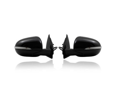 Door Mirror - Compatible/Replacement for '16-18 Kia Sorento EX - Power-Folding, With Blind Spot, Without Memory & Camera, Unpainted - Pair, Left Driver + Right Passenger Set - 87620C6150, 87610C6150 Door Mirror - Compatible/Replacement for '16-18 Kia Sorento EX - Power-Folding, With Blind Spot, Without Memory & Camera, Unpainted - Pair, Left Driver + Right Passenger Set - 87620C6150, 87610C6150