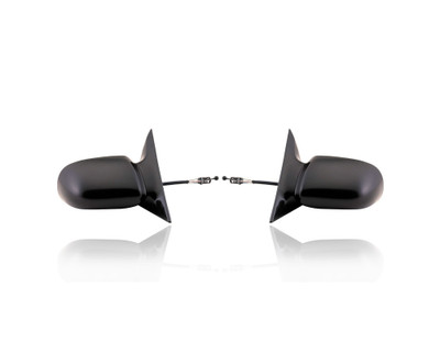Door Mirror - Compatible/Replacement for '92-98 Pontiac Grand Am SE/GT, 92-95 Skylark - Manual, Unpainted - Pair, Left Driver + Right Passenger Set - 12335391, 12335392 Door Mirror - Compatible/Replacement for '92-98 Pontiac Grand Am SE/GT, 92-95 Skylark - Manual, Unpainted - Pair, Left Driver + Right Passenger Set - 12335391, 12335392
