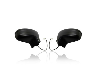 Door Mirror - Compatible/Replacement for '18-22 Honda Odyssey LX - Non-Heated Without Signal/Memory/Camera, Manual-Folding, Unpainted - Pair Set - 76200THRA02, 76250THRA02 Door Mirror - Compatible/Replacement for '18-22 Honda Odyssey LX - Non-Heated Without Signal/Memory/Camera, Manual-Folding, Unpainted - Pair Set - 76200THRA02, 76250THRA02
