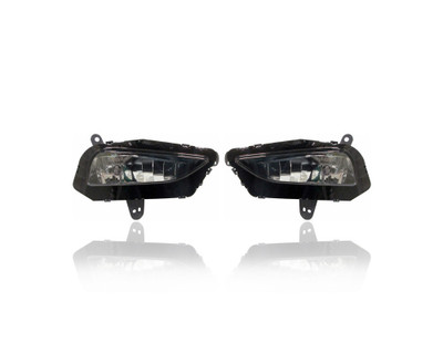 Fog Light Assembly - Compatible/Replacement for '16-19 Chevrolet Cruze Sedan, 17-19 Hatchback - Halogen - Pair, Left Driver + Right Passenger Set - CAPA - 42664452, 42664451 Fog Light Assembly - Compatible/Replacement for '16-19 Chevrolet Cruze Sedan, 17-19 Hatchback - Halogen - Pair, Left Driver + Right Passenger Set - CAPA - 42664452, 42664451