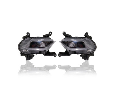 Fog Light Assembly - Compatible/Replacement for '19-20 Hyundai Santa Fe SEL/Limited/Ultimate - LED - Pair, Left Driver + Right Passenger Set - CAPA - 92202S1100, 92201S1100 Fog Light Assembly - Compatible/Replacement for '19-20 Hyundai Santa Fe SEL/Limited/Ultimate - LED - Pair, Left Driver + Right Passenger Set - CAPA - 92202S1100, 92201S1100