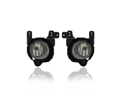 Fog Light Assembly - Compatible/Replacement for '10-11 Kia Soul - Halogen - Pair, Left Driver + Right Passenger Set - 922022K000, 922012K000 Fog Light Assembly - Compatible/Replacement for '10-11 Kia Soul - Halogen - Pair, Left Driver + Right Passenger Set - 922022K000, 922012K000