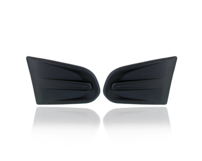 Fog Light Cover - Compatible/Replacement for '13-16 Chevrolet Trax - Pair, Left Driver + Right Passenger Set - 95235059, 25980483