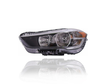 Headlight Assembly - Compatible/Replacement for '16-22 BMW X1 - Halogen - Left Hand - Driver - 63117346537 Headlight Assembly - Compatible/Replacement for '16-22 BMW X1 - Halogen - Left Hand - Driver - 63117346537