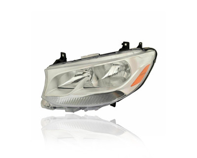 Headlight Assembly - Compatible/Replacement for '19-21 Mercedes-Benz Sprinter Cargo/Passenger Van 1500/2500/3500 - Halogen - Left Hand - Driver - CAPA - 9109060400